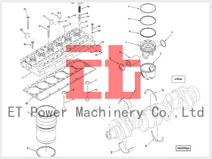 Cummins M11 / QSM11 Phụ Overhaul