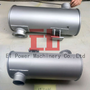 Cummins Shield and Muffler